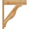 Ekena Millwork Funston Block Rough Sawn Outlooker, Western Red Cedar, 8"W x 32"D x 38"H OUT08X32X38FST05RWR - alternate 3